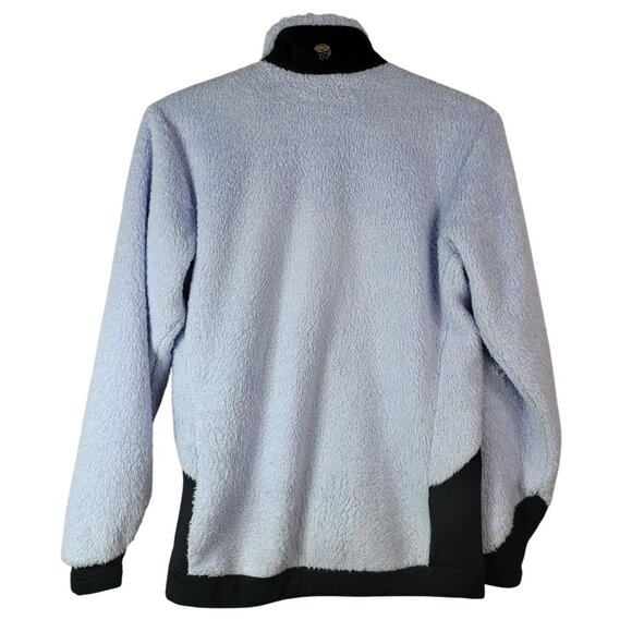 Mountain Hardwear Polartec Fleece Jacket Purple Medium Zip High Collar High Loft - Picture 5 of 11